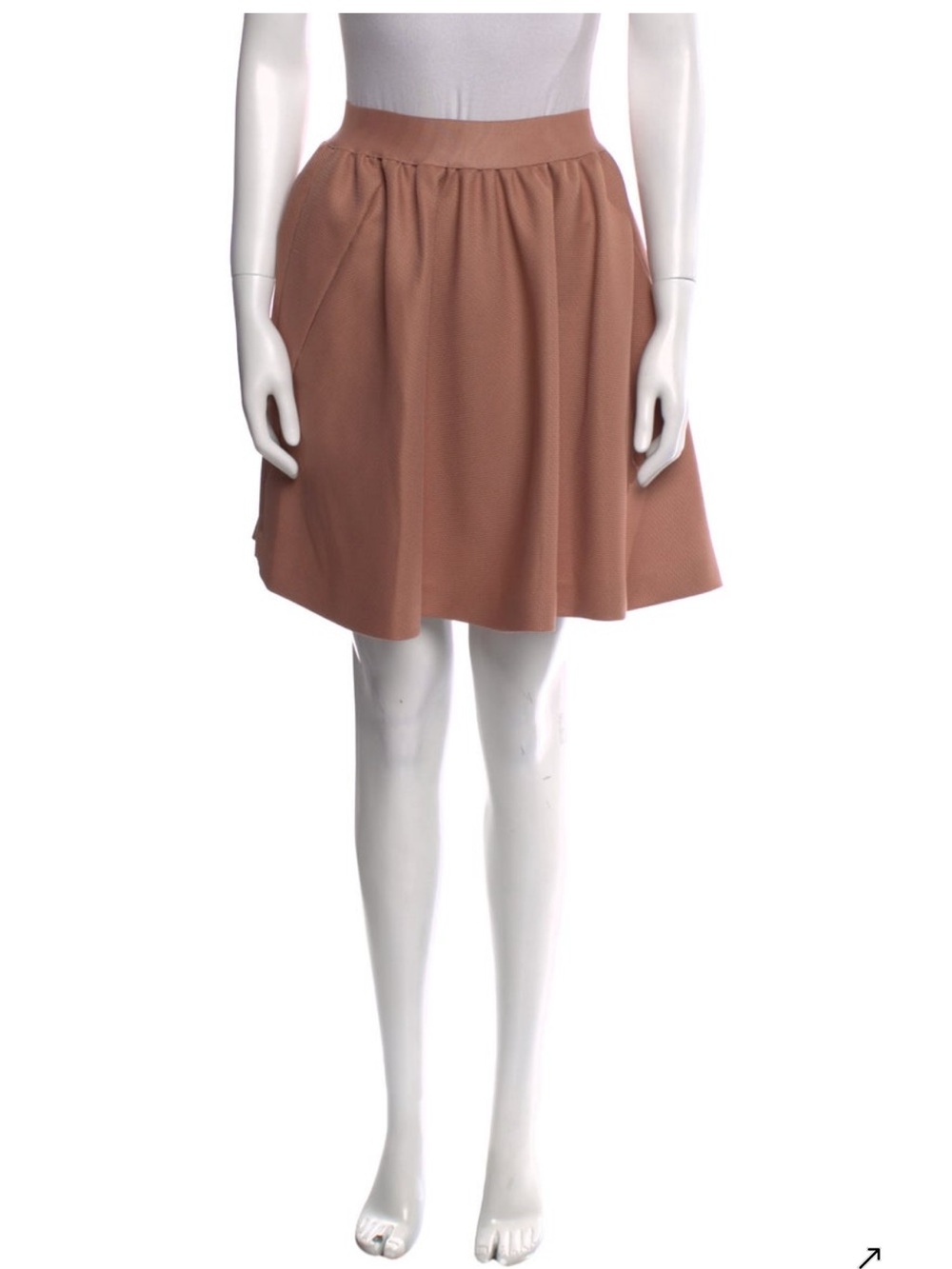 Malene Birger New flared neutral designer skirt ladies size XS  tags capsule